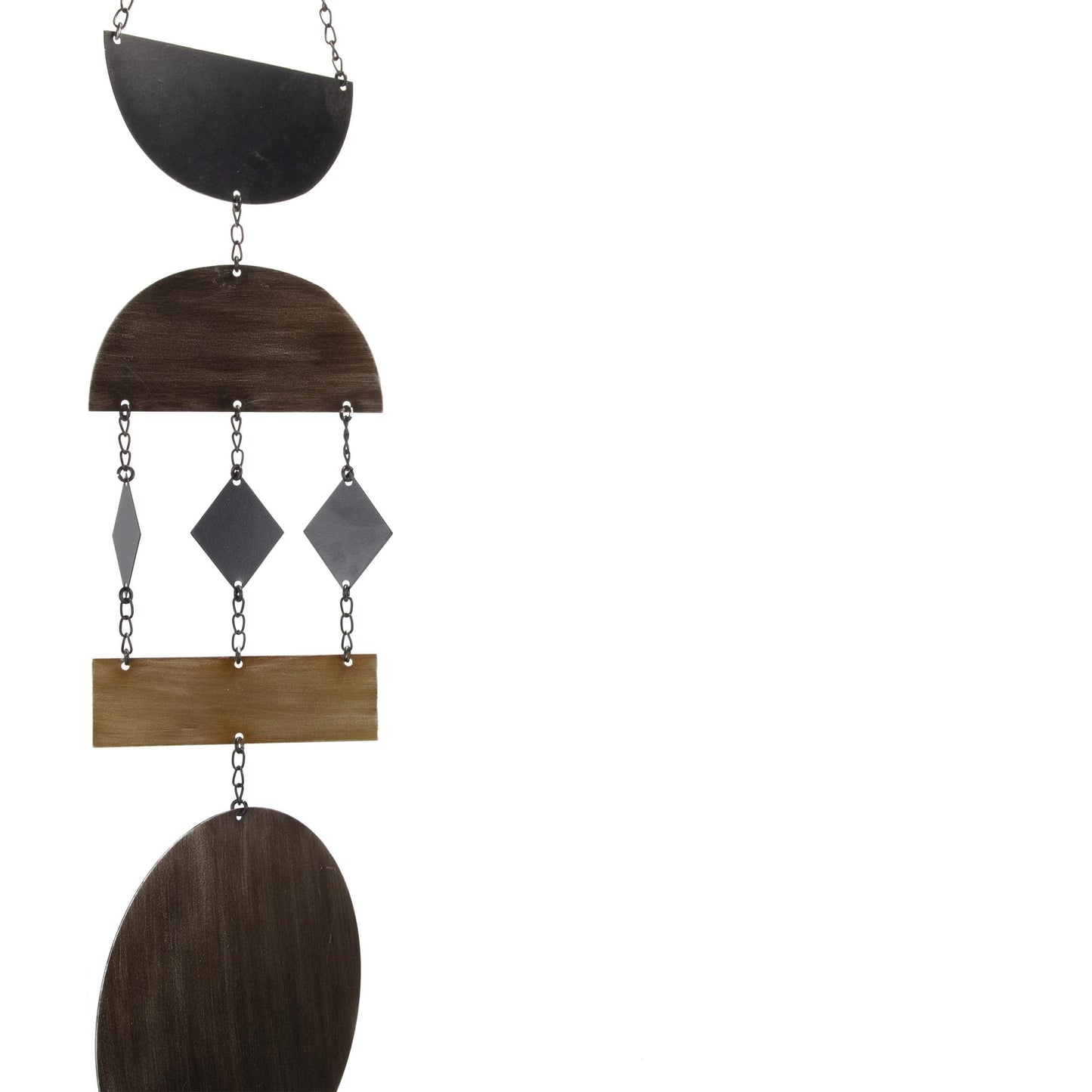 Foreside Home & Garden Geometric Metal Hanging Wall Décor